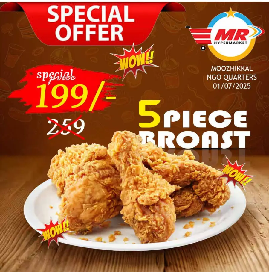 Special Deal In MR Hypermarket Calicut